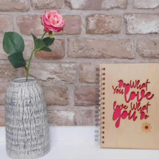 Artificial Button Roses Stem Dark Pink 40cm - R684 