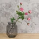 Artificial English Roses Spray Pink 72cm - R403 L3
