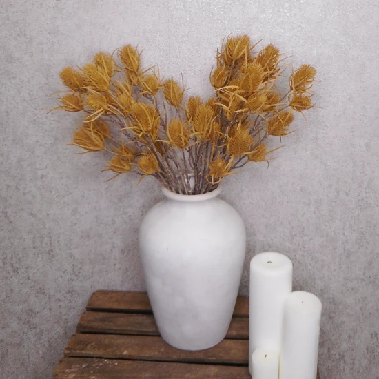 Artificial Teasels Caramel 65cm - TEA001 BX22