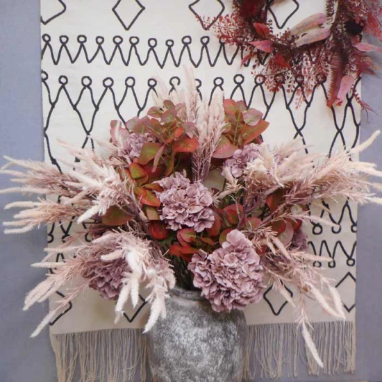 Artificial Apple Leaves Autumn Red 85cm - APP002 GG4