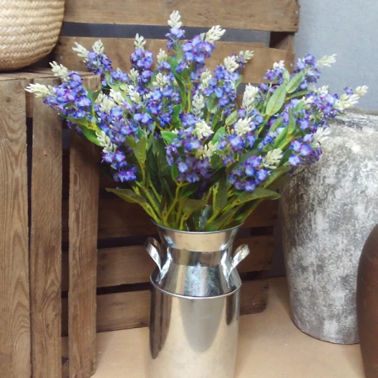 Artificial Wild Meadow Flowers Blue 60cm - W006 N2