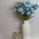 Artificial Wild Flowers Blue 67cm - W018 S3