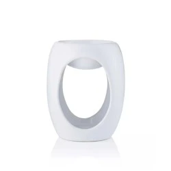 Ava May Wax Melt Burner White 10cm - AM001 3D