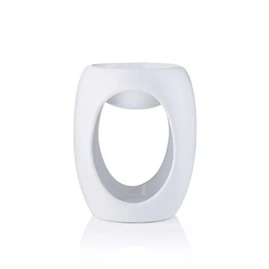 Ava May Wax Melt Burner White 10cm - AM001 3D