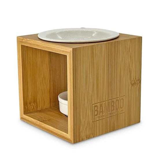 Bamboo Light Wood Wax Melt Warmer - HH138
