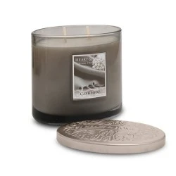 Heart and Home Ellipse Twin Wick Candle Cashmere 230g - HH083