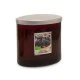 Heart and Home Ellipse Twin Wick Candle Simply Mulberry 230g - HH030