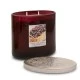 Heart and Home Ellipse Twin Wick Candles Sweet Black Cherries 230g - HH020