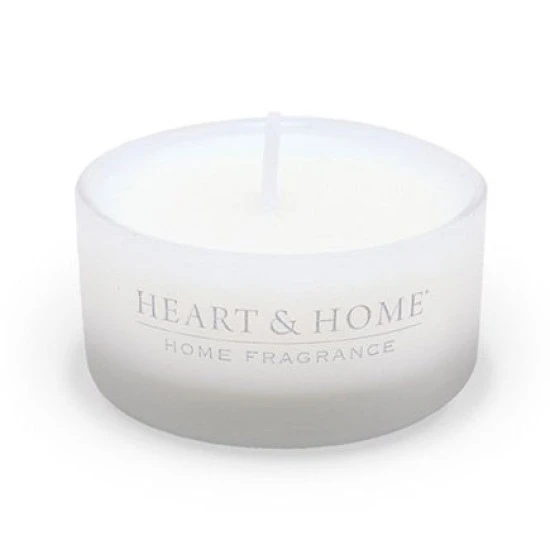 Heart and Home Candles White Jasmine & Freesia Scent Cups 38g - HH095