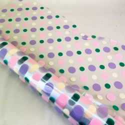 Disco Dots Cellophane Roll 100m - FILM010