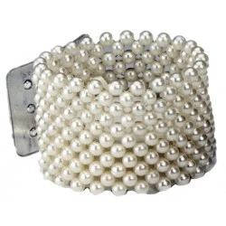 Classic Cream Wrist Corsage Bracelet - WCOR100