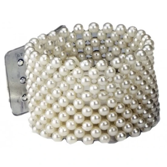 Classic Cream Wrist Corsage Bracelet - WCOR100