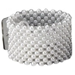 Classic White Wrist Corsage Bracelet - WCOR101