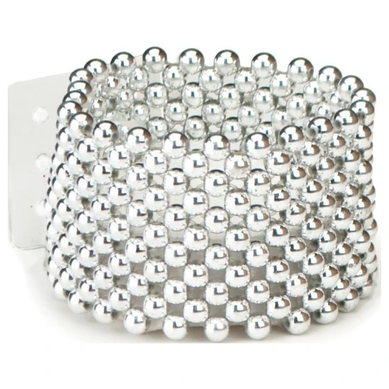 Classic Silver Wrist Corsage Bracelet - WCOR105