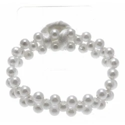 Special Day Childrens Wrist Corsage Bracelet White - WCOR124