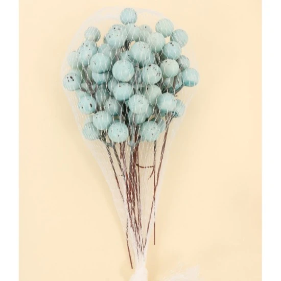 Easter Berry Picks Duck Egg Blue 12 Pack - EAS009 DD1