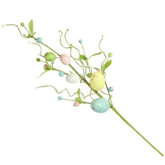 Easter Eggs and Berries Stem 60cm - EAS007 JJ1