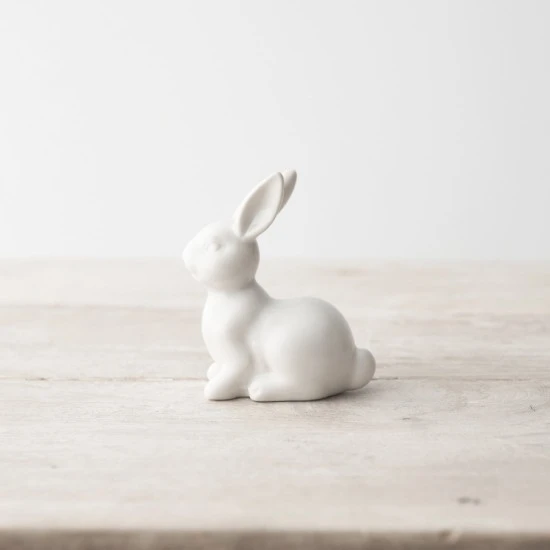 Bunny Ornament Crouching 8cm - BUN005 11B