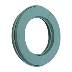 12 inch Wet Foam Wreath Ring Plastic Back - FS041 BAY2A