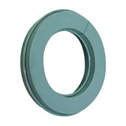 12 inch Wet Foam Wreath Ring Plastic Back - FS041 BAY2A