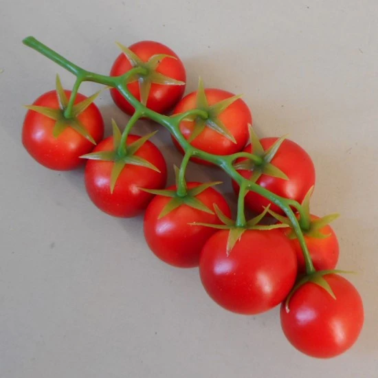Artificial Cherry Tomatoes on Vine Red - TOM505 JJ3