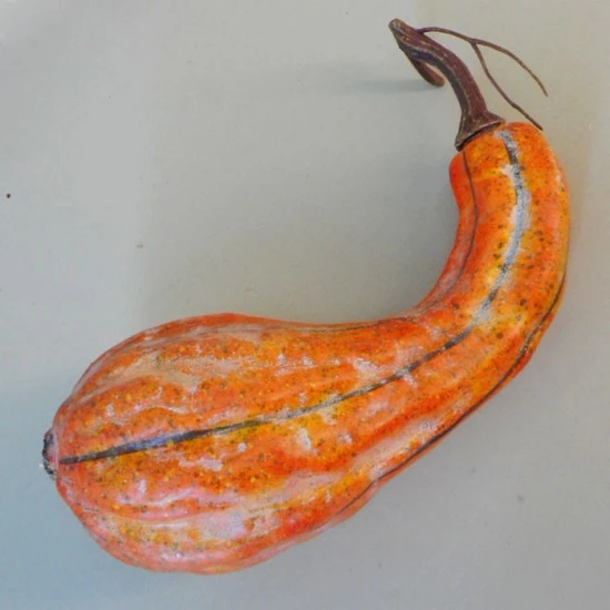 Artificial Gourd Orange 25cm - PUM008 JJ3