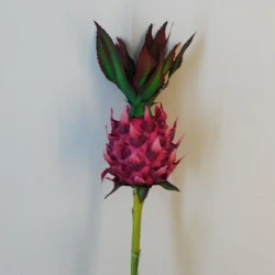 Artificial Pineapple Stems Pink - PIN502 BX18
