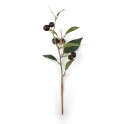 Artificial Apples Branches Burgundy 38cm - APP504 II3