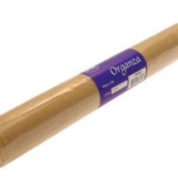 Gold Organza Roll 9m x 40cm - ORG004