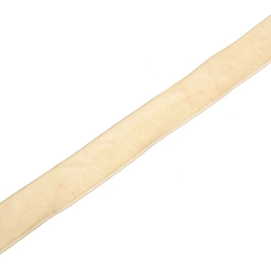 15mm Velvet Ribbon Cream - RIB002