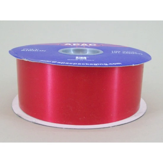Florist Supplies Poly Ribbon Red - BR030RED