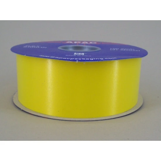 Florist Supplies Poly Ribbon Yellow - BR030YE