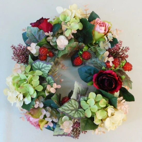 Briar Autumn Harvest Large Candle Ring or Wreath 30cm - BRI001 JJ4