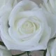 Colourfast Cottage Foam Roses Bundle Off White 6 Pack 24cm - R329 N2