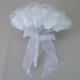 Colourfast Foam Roses Sparkle Large Bridal Posy White White - R349 U2