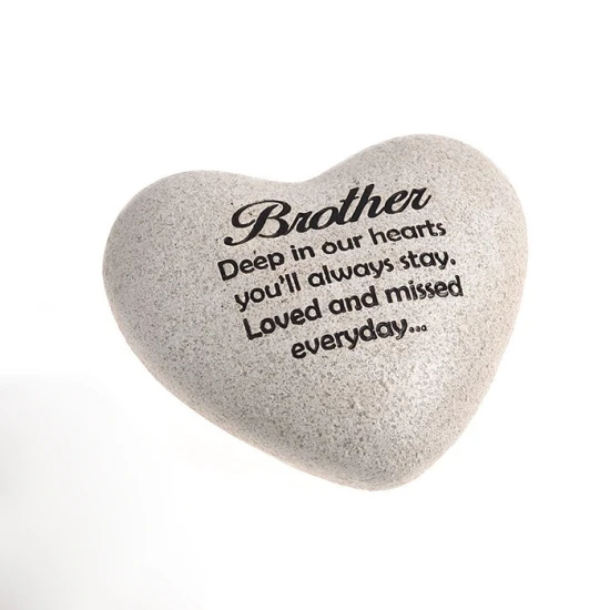 Brother Heart Memorial Stone -  HEA006