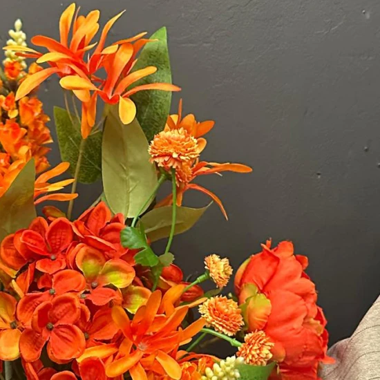  The Aperol Spritz Faux Flowers Bouquet - DFB008