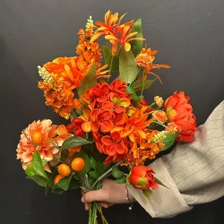  The Aperol Spritz Faux Flowers Bouquet - DFB008