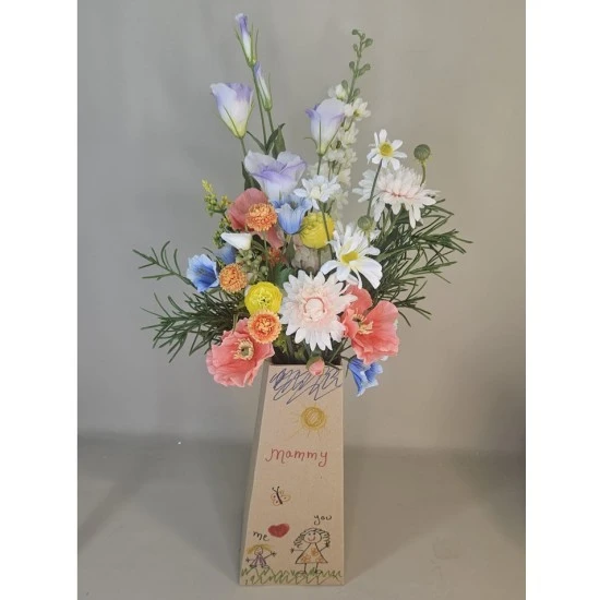 Beth & Lily Artificial Flowers Hand Tied Gift Bouquet - ABV039 