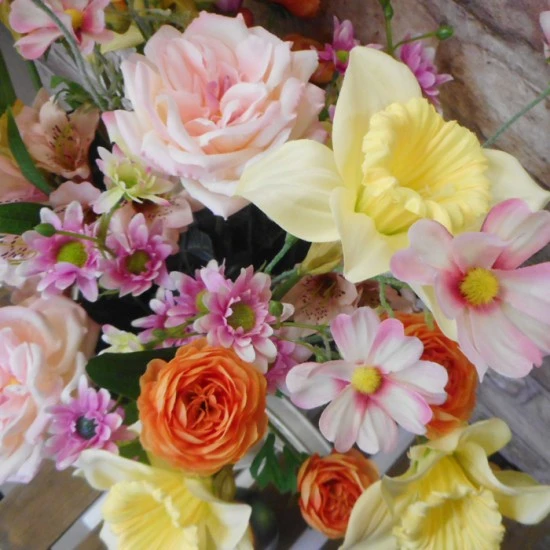 Artificial Daisy Stem Pink 56cm - D204 C2