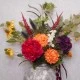 Birth Month Faux Flowers Bouquet - November ~ Chrysanthemums ABV071 : A collaborative design by Beth & Abby