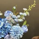  The Blue Lagoon Faux Flowers Bouquet - DFB005