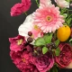  The Bramble Gin Faux Flowers Bouquet - DFB007