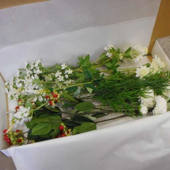 Elsie Letterbox Bouquet Artificial Flowers - LBF007 see Video in Description tab below