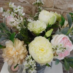 Faux Flowers Bouquet - Fiorenza - ABV063 : Designed by Helen