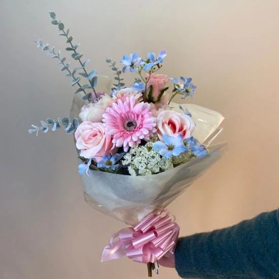 Mollie Artificial Flowers Hand Tied Bouquet - ABV087