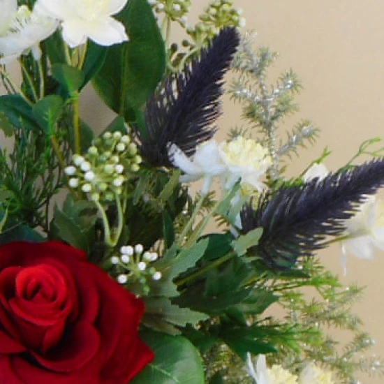 Noelle Letterbox Bouquet Artificial Flowers - LBF040 : designed by Beth