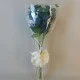 Silk Flowers Gift Bouquet Roses and Gerberas Cream - ABV040