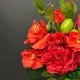  The Strawberry Daiquiri Faux Flowers Bouquet - DFB003
