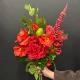  The Strawberry Daiquiri Faux Flowers Bouquet - DFB003